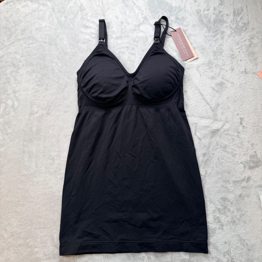 Kindred Bravely Sublime Hands-Free Pumping & Nursing Tank Black Size Medium NWT